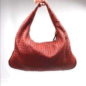 Bottega Veneta Intrecciato Napa Woven Hobo Purse
